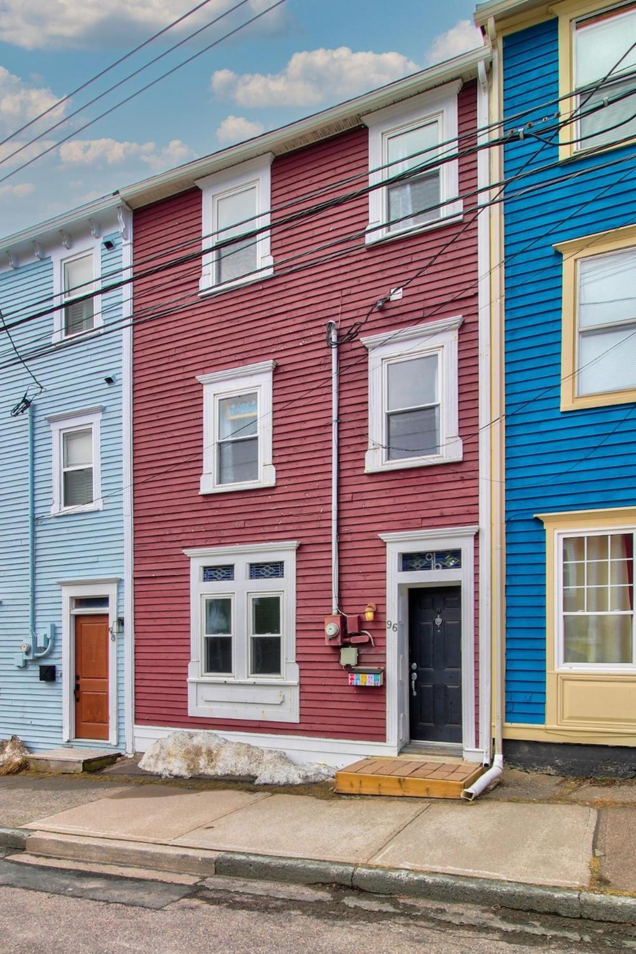 Historic Jelly Bean Row House, Walk To Signal Hill Villa St. John's Buitenkant foto